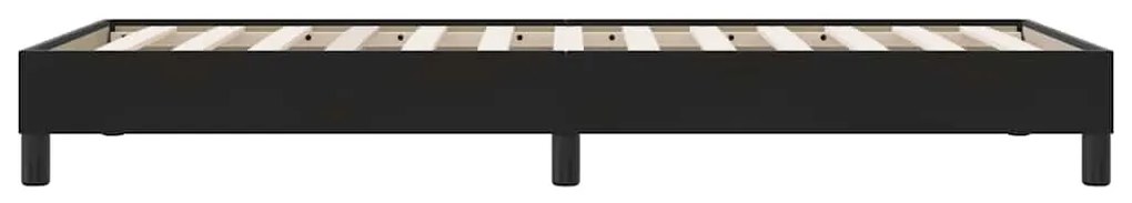 vidaXL ágykeret matrac nélkül Fekete 80x220 cm bársony