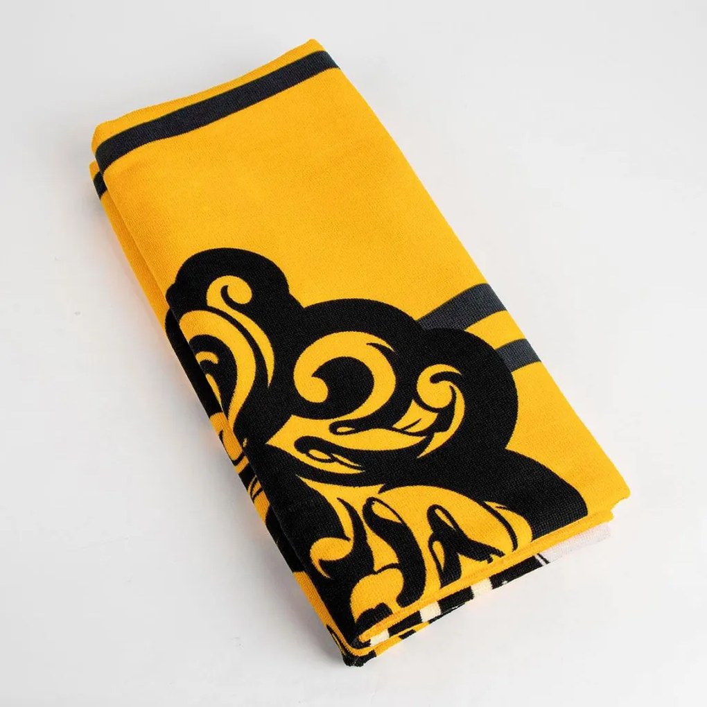 Harry Potter Hufflepuff fürdőlepedő, strand törölköző 90x180cm (Fast Dry)