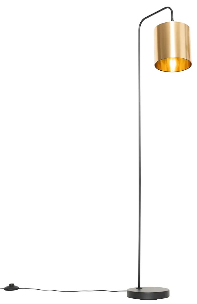 Okos állólámpa fekete arannyal, Wi-Fi-vel A60 - Lofty