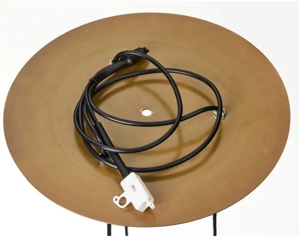 Jupiter 2019 - Csillár zsinóron ALAS 3xGU10/10W/230V arany