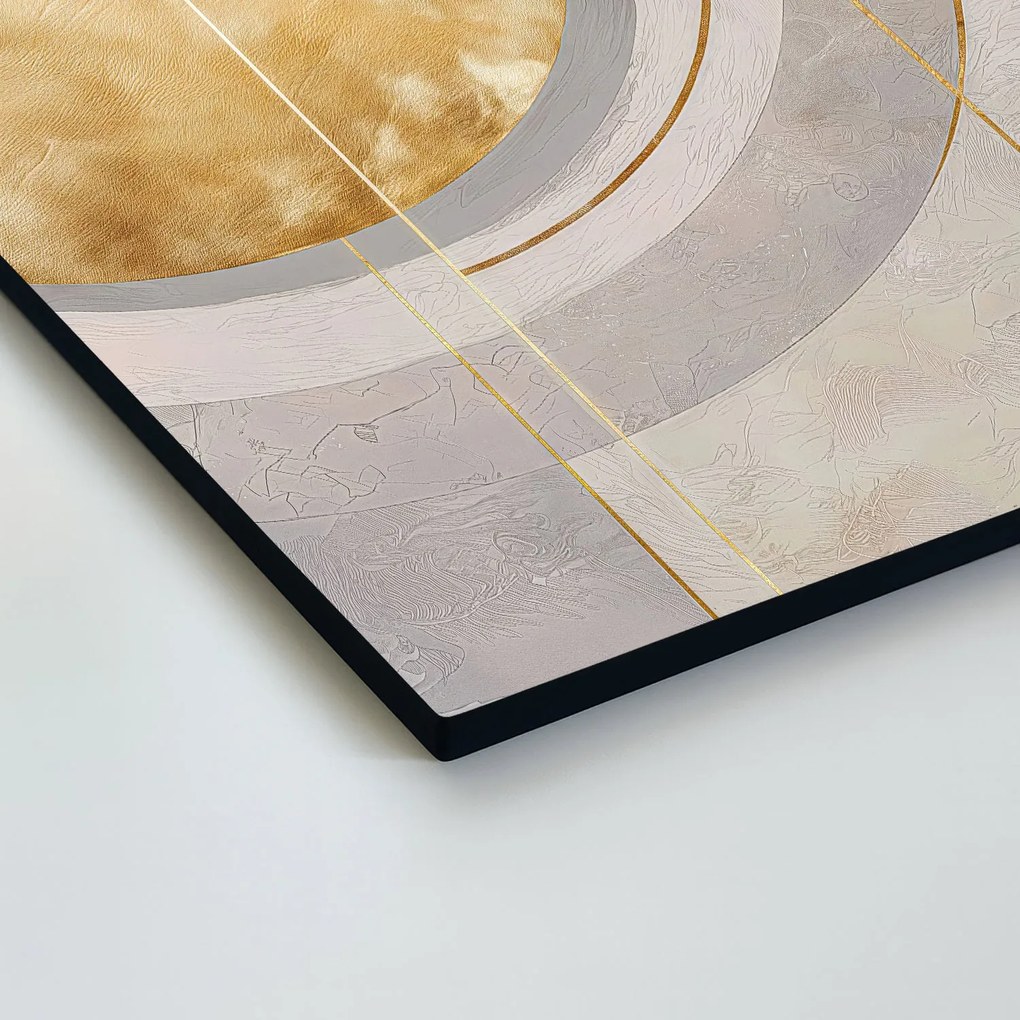 DUBLEZ | Nagy absztrakt kép - Gold