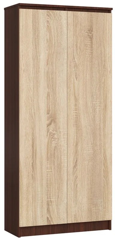 Polcos szekrény Rainer II (wenge + szonoma tölgy). Akció -14%. 1069817