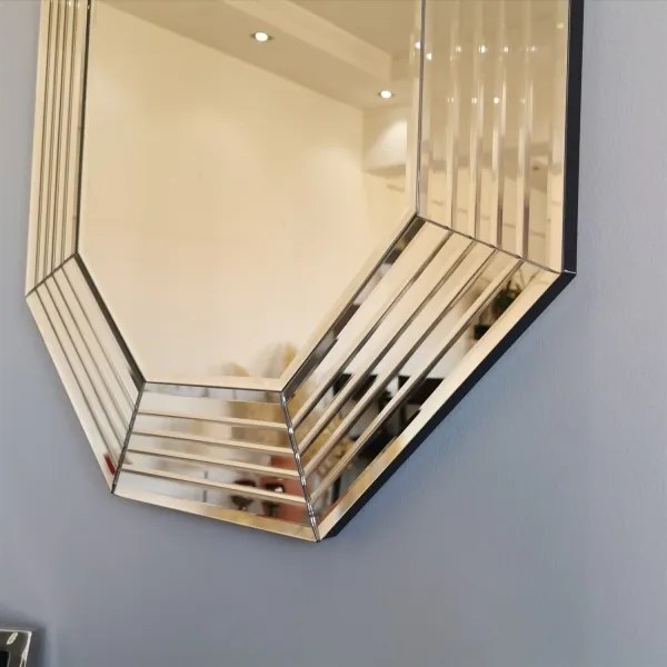 Fali tükör 60x100 cm bronz