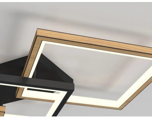 Wofi 9022-306M - MATERA LED 37W 230V dimmelhető mennyezeti lámpa