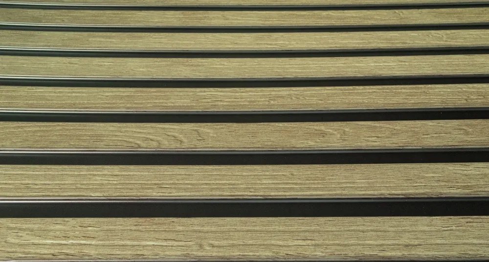 3D PVC falpanel "Rail Oak" vasúti tölgy