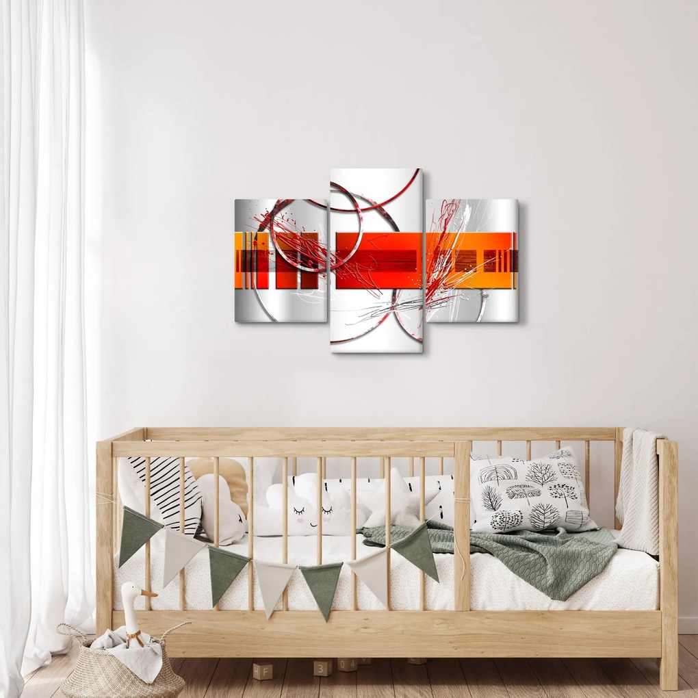 Absztrakt kép (90x60 cm)