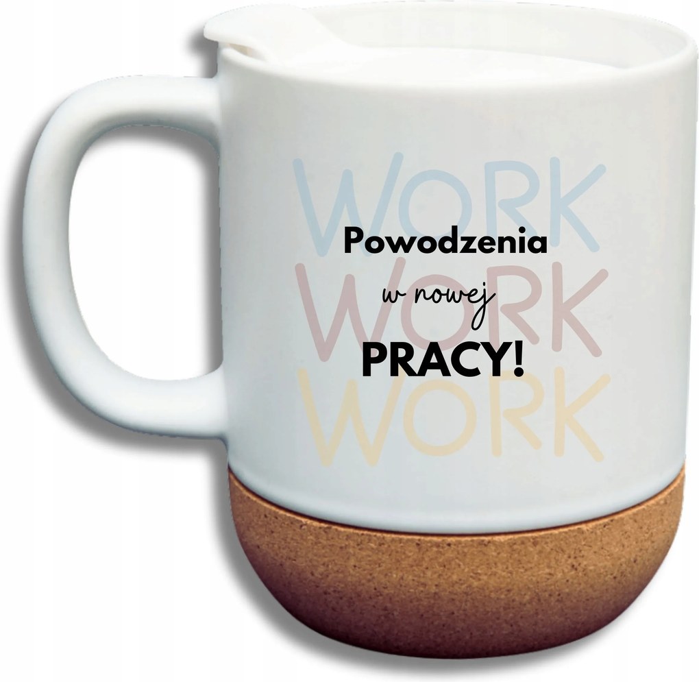 Fehér Bögre Parafa Vicces Ajándék Siker Az Új Munkahelyen