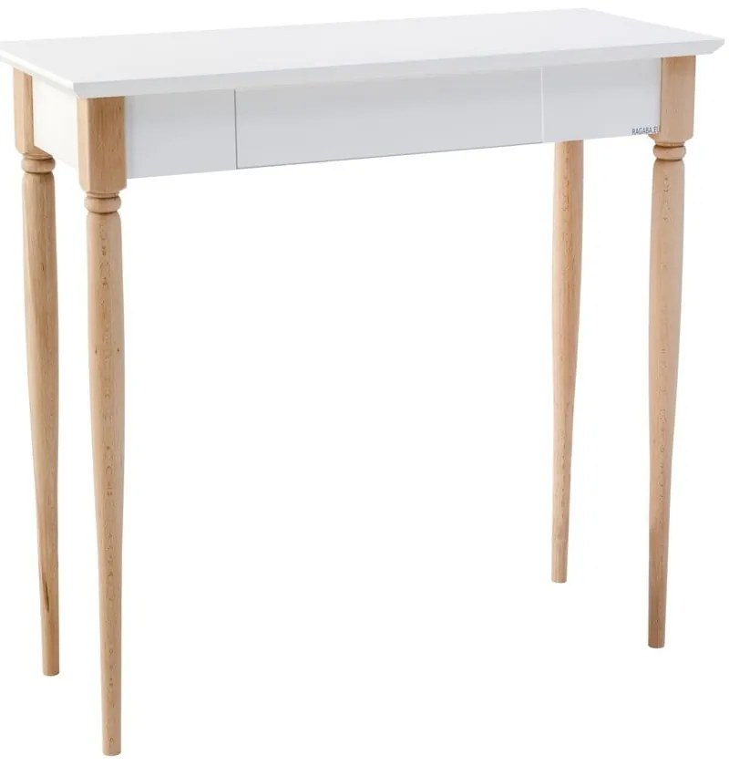 Mamo fehér íróasztal, szélesség 65 cm - Ragaba