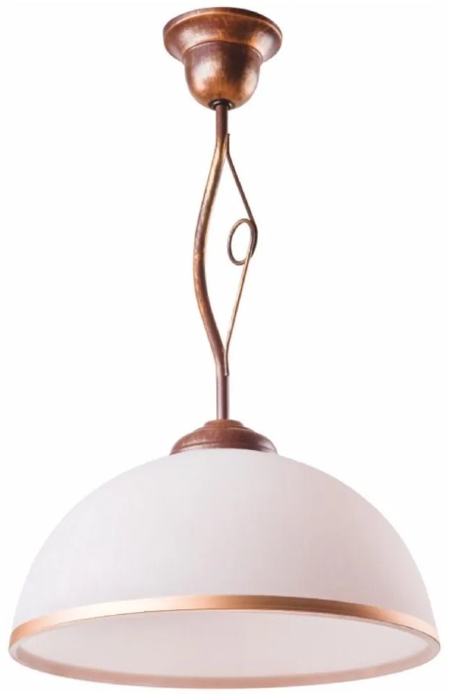 Brilagi - LED Csillár rúdon ANTICO 1xE27/60W/230V bronz patina