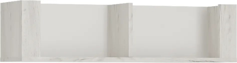 Polc typ 62, fehér craft, ANGEL