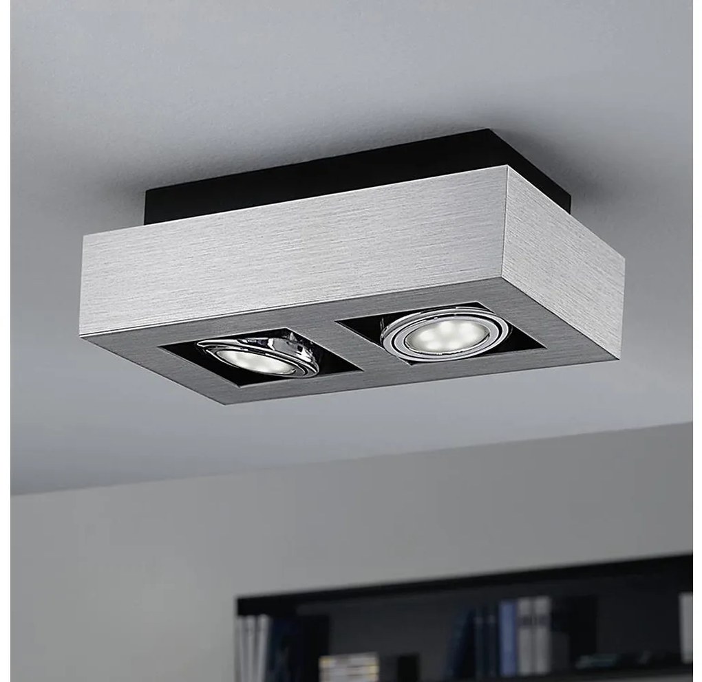 Eglo 91353 - LED Spotlámpa LOKE 1 2xGU10-LED/5W/230V