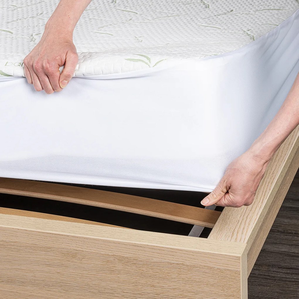 4Home Bamboo körgumis vízálló matracvédő, 180 x 200 cm