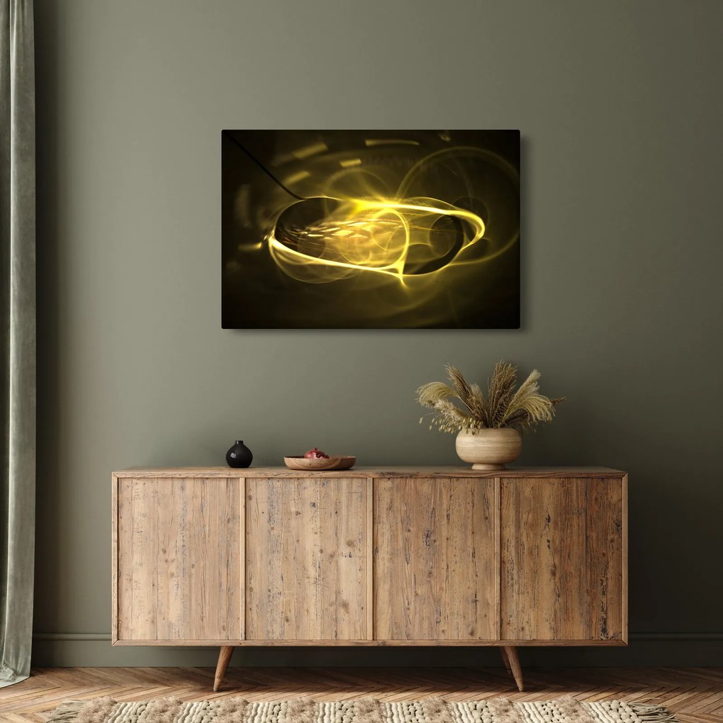 Modern absztrakt kép (90x60 cm)