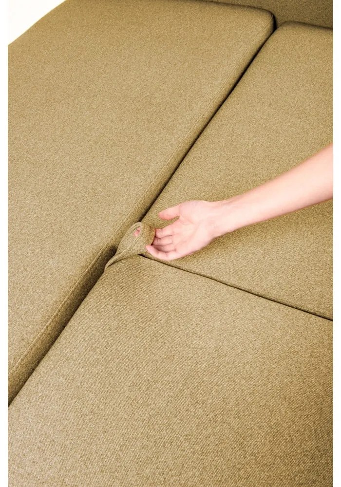 Sárga kinyitható kanapé Pop - Bonami Selection