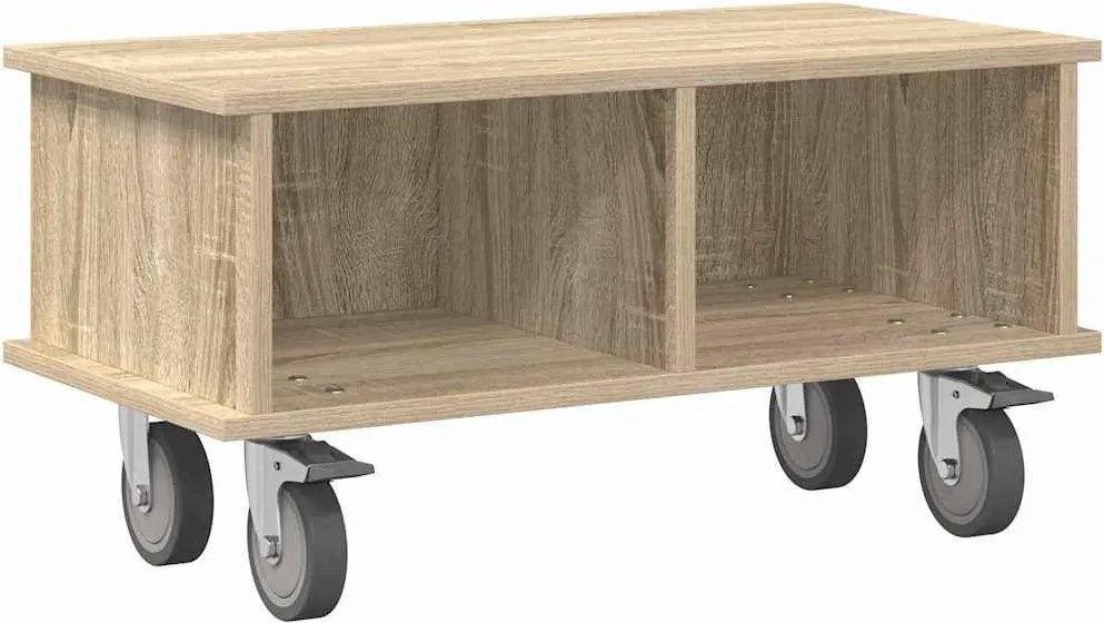 vidaXL TV állvány Sonoma tölgy 68,5 x 35 x 35 cm Faanyag