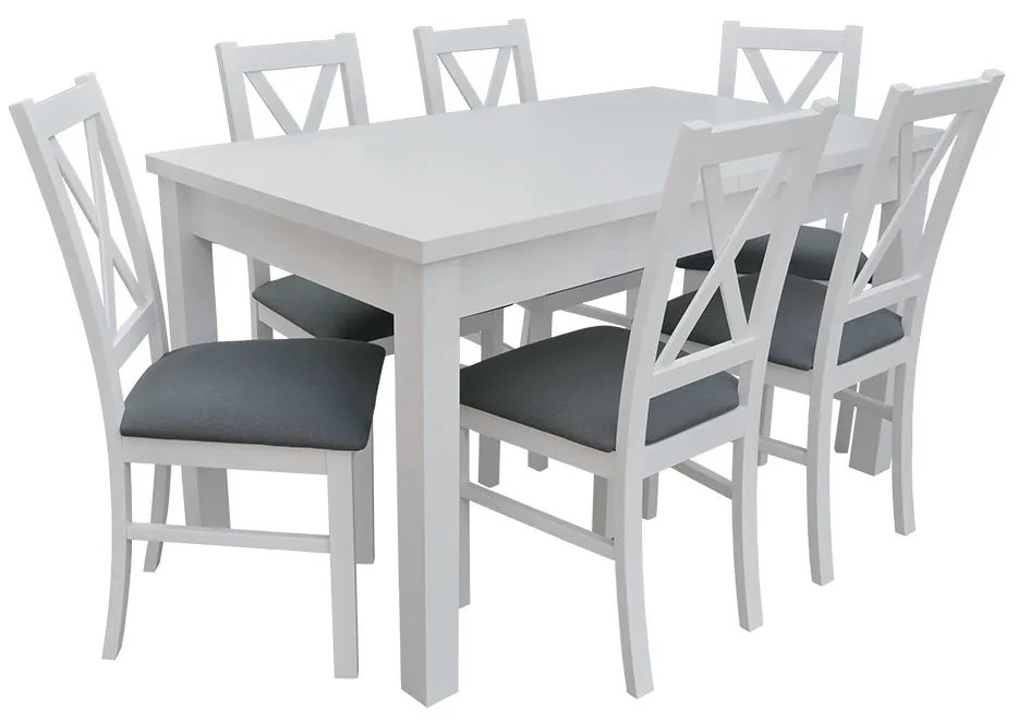 Étkező szett 6 fő részére Fern (wenge) (öko-bőr Soft 011). 1058674