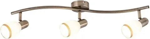Rabalux beltéri karos spotlámpa e14 3x40w bronz/fehér elite