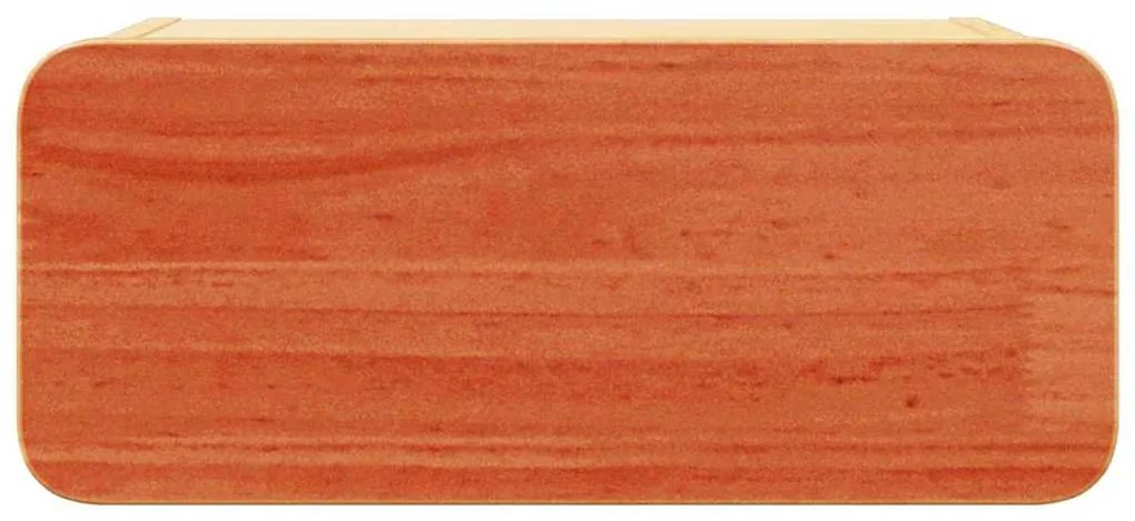 Éjjeli asztal 2 pcs Viaszbarna 39 x 34 x 16.5 cm Tömör fenyőfa