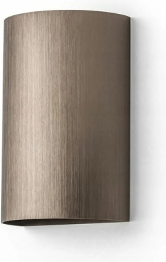 Rendl Capri R fali lámpa szálcsiszolt bronz GU10 2x9W design Fel/le