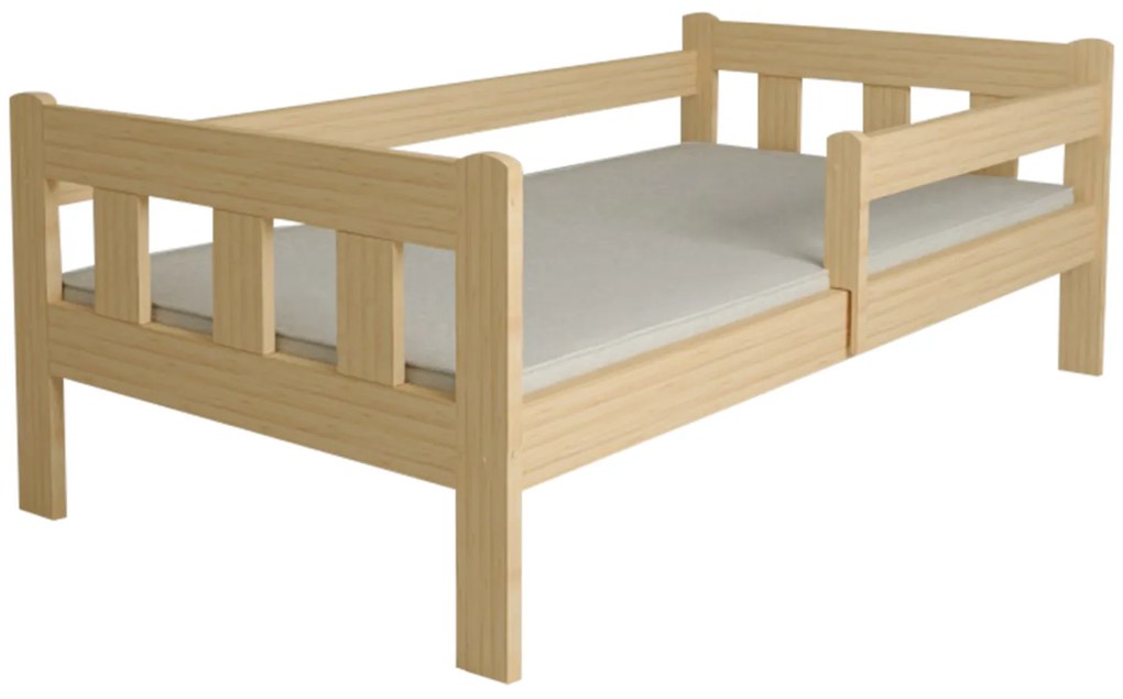 Gyermekágy NESTY 90 x 200 cm, fenyő Ágyrács: Léces ágyrács, Matrac: Sommera 18 cm matrac