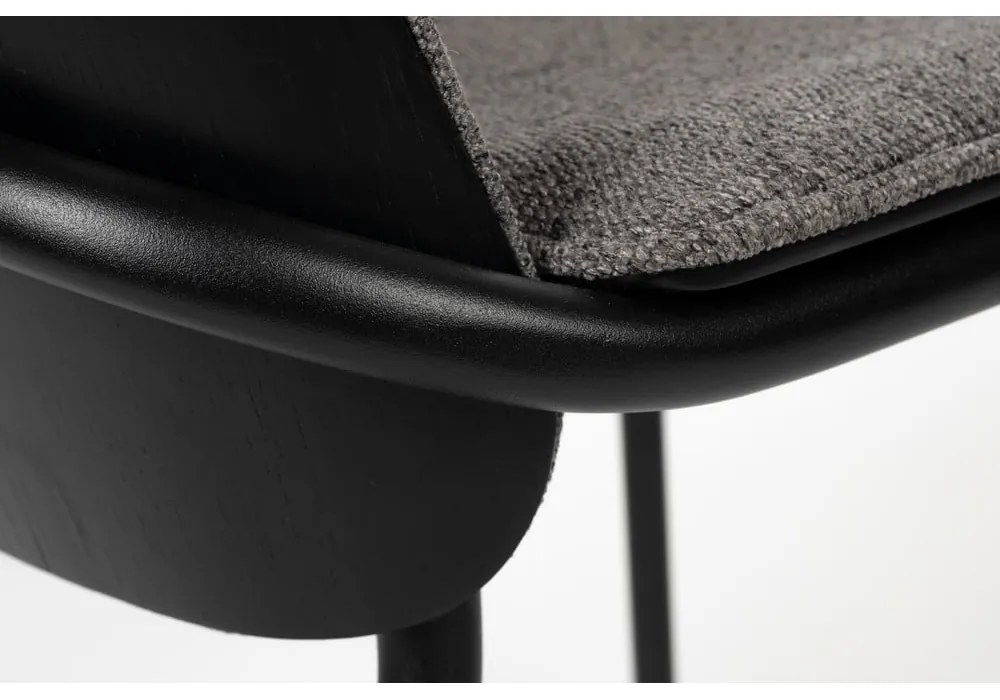 Sötétszürke étkezőszék szett 2 db-os Clip – Zuiver