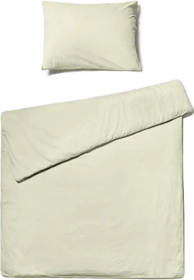 Pamut ágynemű CALMORA világos bézs Ágyneműhuzat mérete: 2 db 70 x 90 cm | 160 x 220 cm