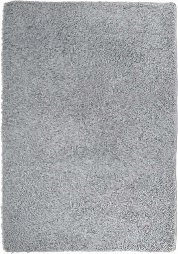 vidaXL világosszürke hosszú szálú NAVARRA bozontos szőnyeg 160x230 cm