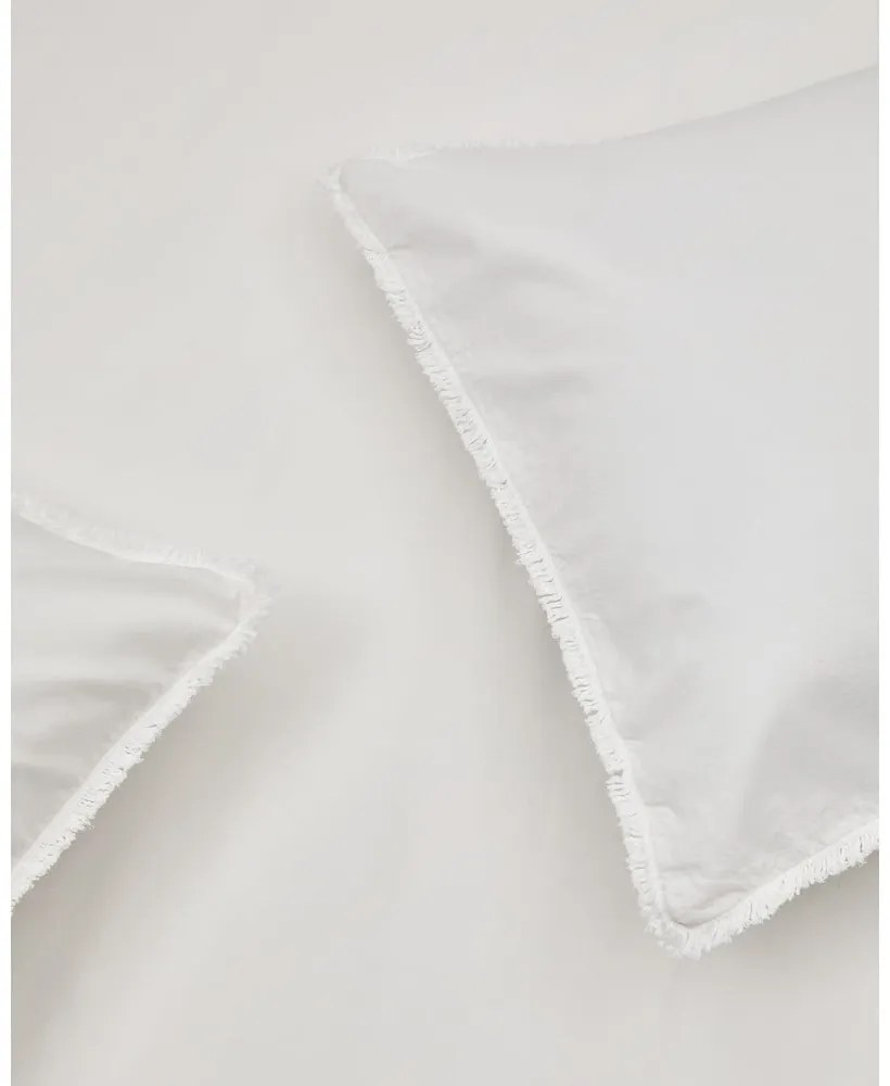 Krémszínű kétszemélyes hosszabbított pamut-perkál ágyneműhuzat 240x220 cm Sifinia – Kave Home