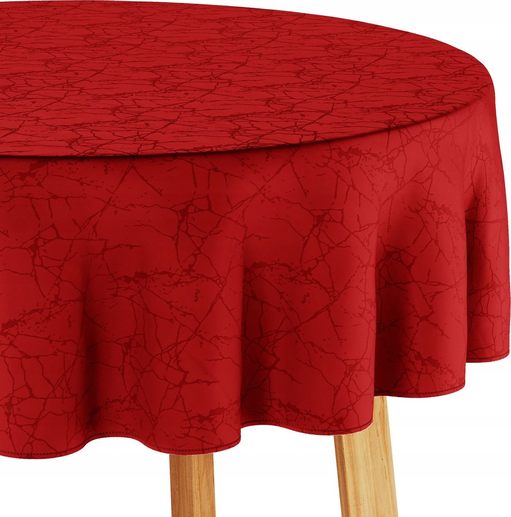 Abrosz foltálló Filumi Bordó 140x140 Kerek