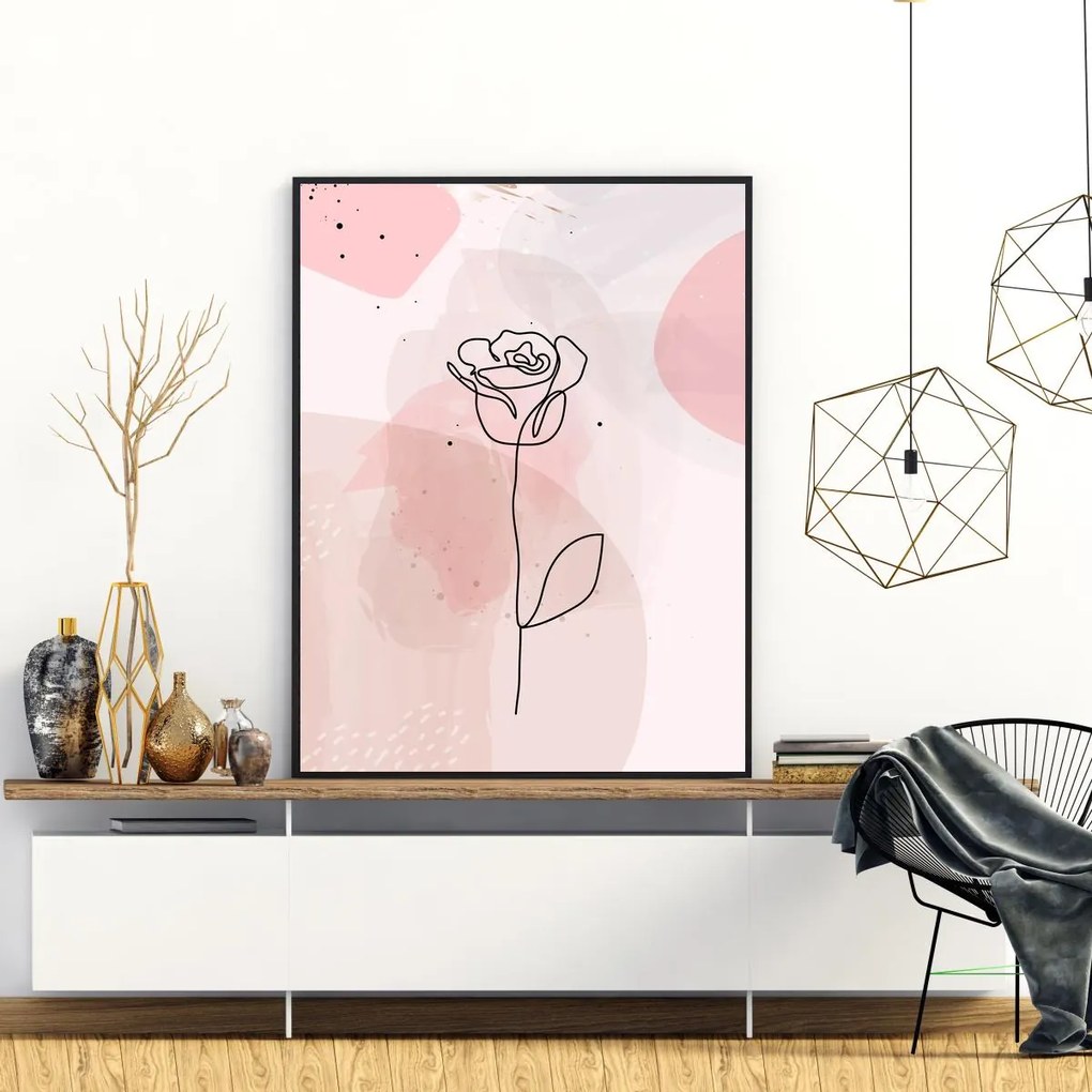 Poszter - Rózsa (A4)