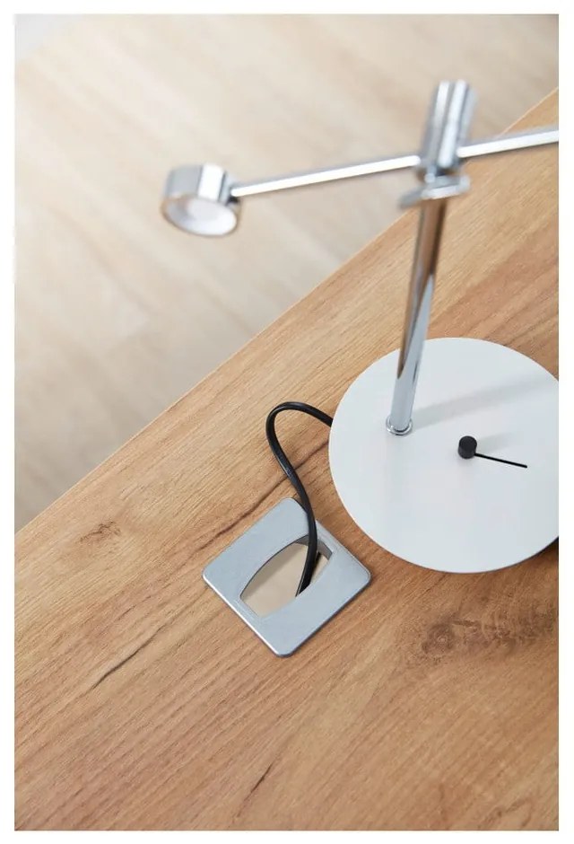 Íróasztal tölgyfa dekorral 158x79 cm Lioni - Germania