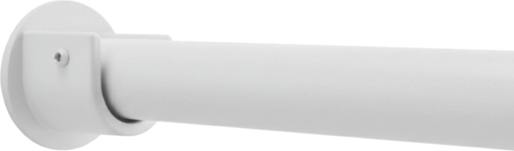 Függönykarnis Fém 19 mm Fehér, kerekek nélkül 160 cm