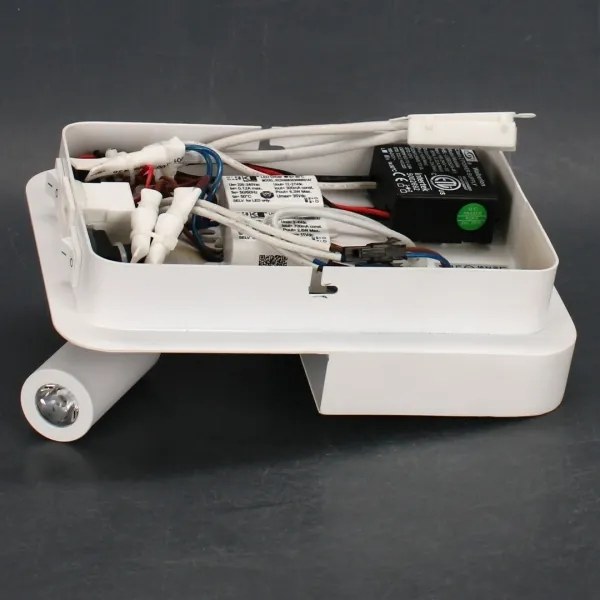 Lucide 79200/08/31 - BOXER LED fali lámpa 5W/230V + 5W USB, fehér