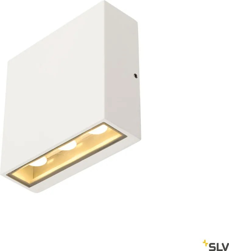 SLV 1005125 QUAD Modern Kültéri Fali Lámpa Fehér LED IP54