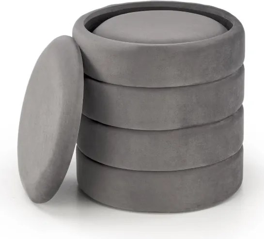 Pacho puff szett szürke