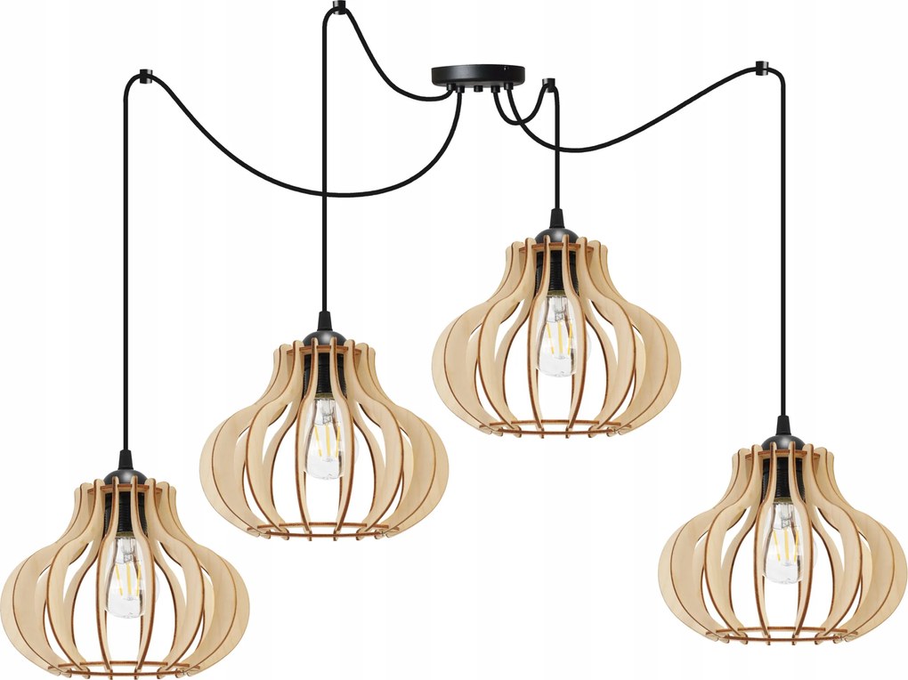 Függő Lámpa Mennyezeti Csillár Pók Fa Modern Boho Étkező