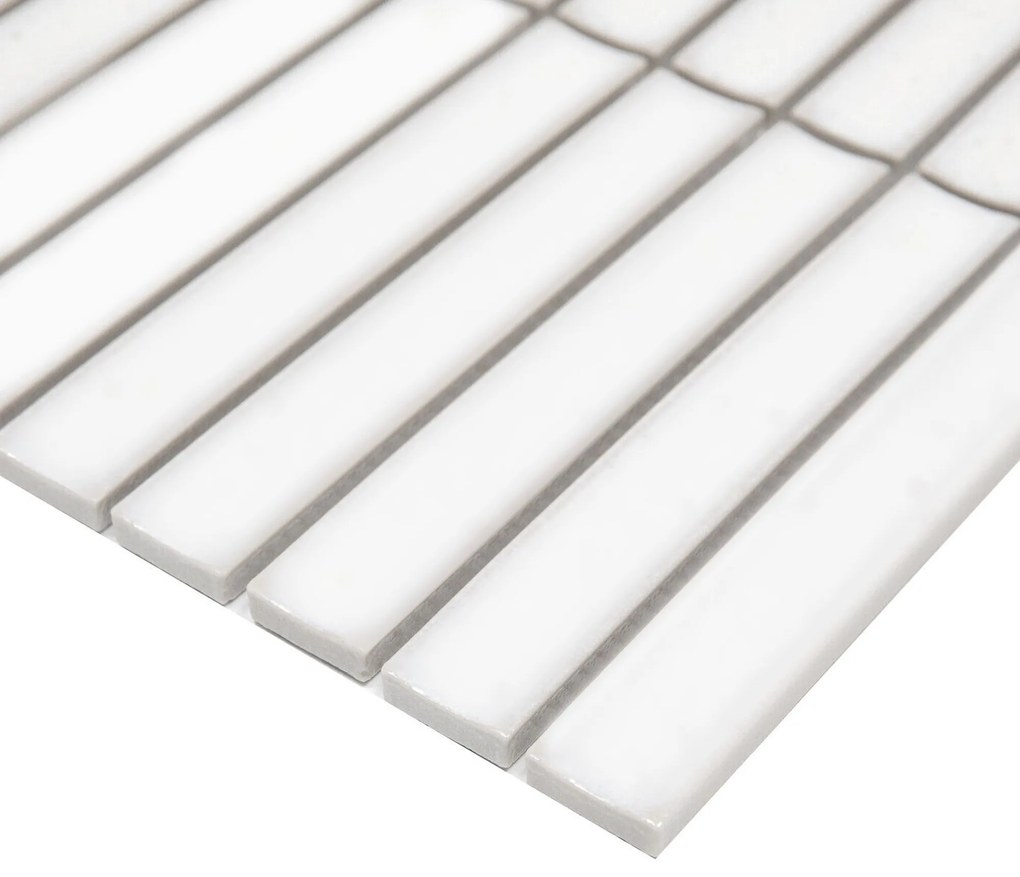 Mozaik dekorcsempe 133420 white