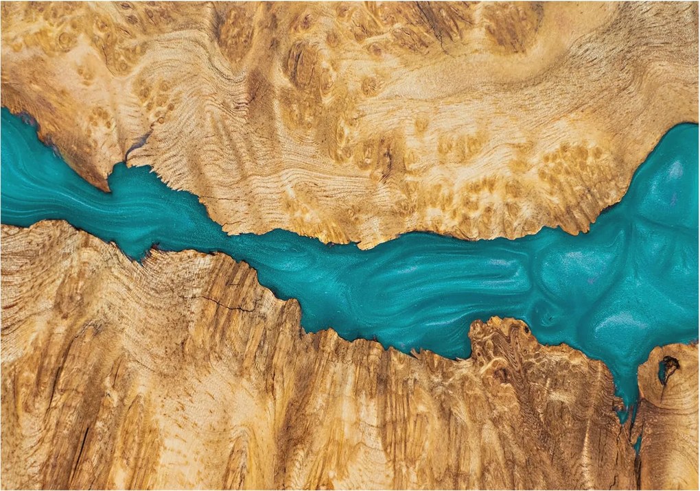 Flizelin tapéta Divatos 3D fali ragasztó Fa és műgyanta 312x219 Ragasztó