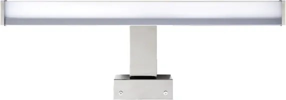 MIRORE LED fürdőszobai tükörvilágítás, 8 W, 230 V, 40 cm, IP44, fényes króm