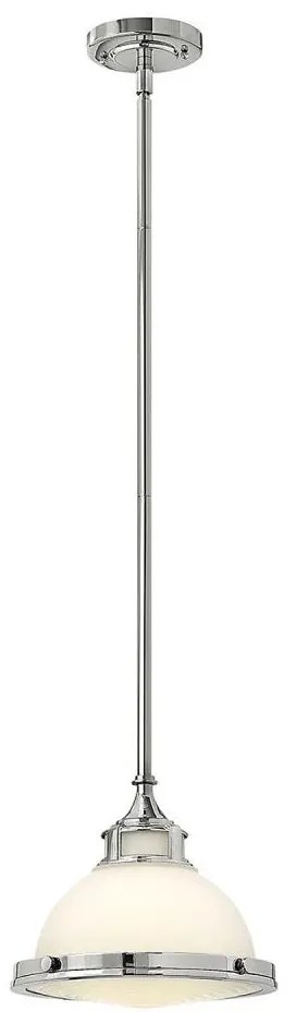 Hinkley HK-AMELIA-P-S-CM - Csillár rúdon AMELIA 1xE27/60W/230V fényezett króm