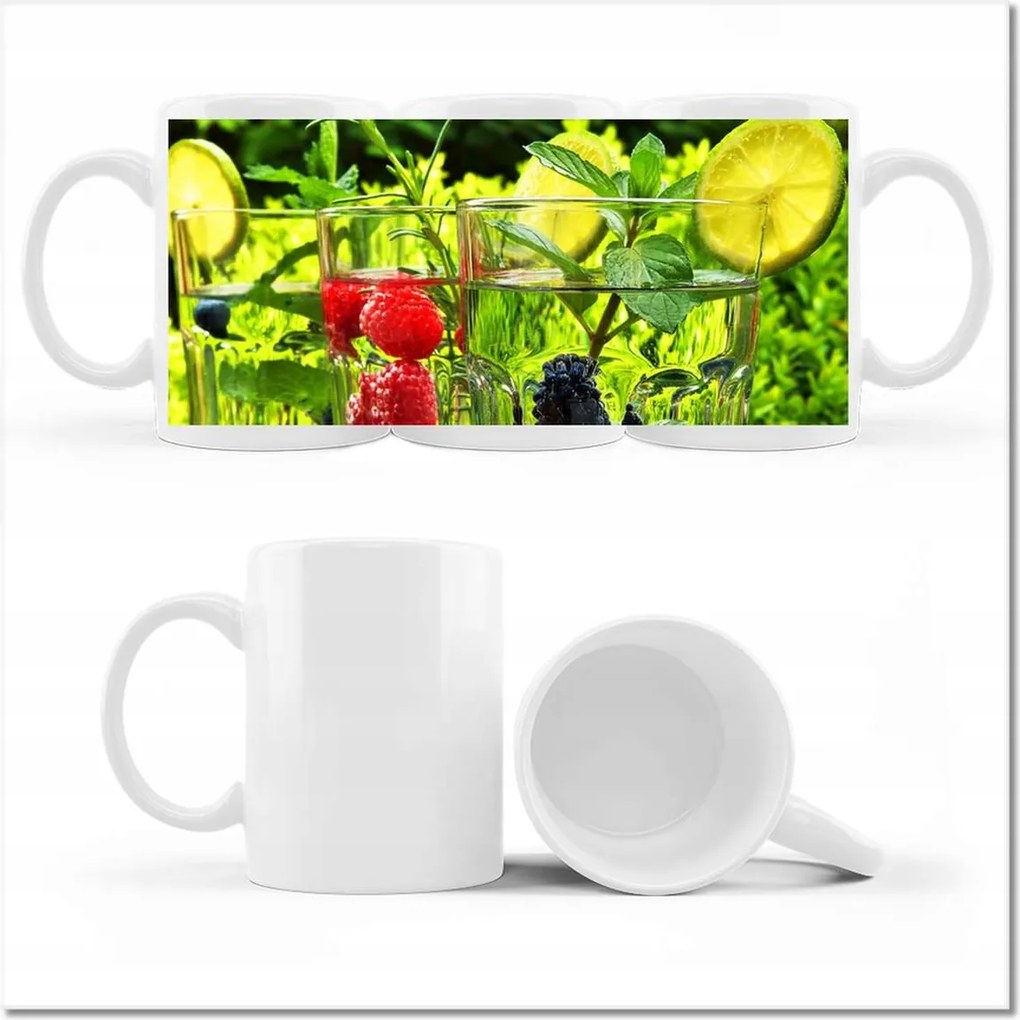 Fényképes bögre Frissítő italok