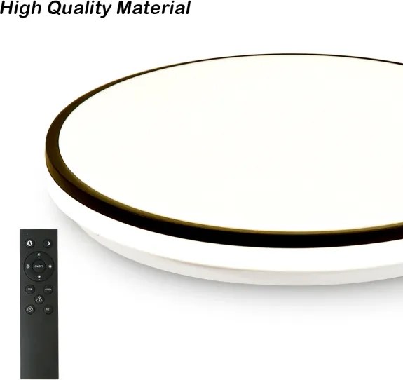 Brilagi - okos, dimmelhető mennyezeti LED lámpa 24 W / 230 V, átmérő 38 cm, Wi‑Fi (Tuya) + távirányító