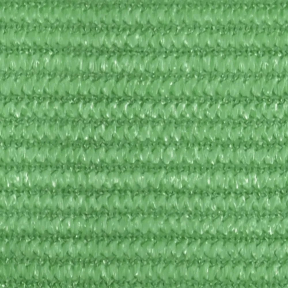 világoszöld HDPE napvitorla 160 g/m² 2 x 3 m