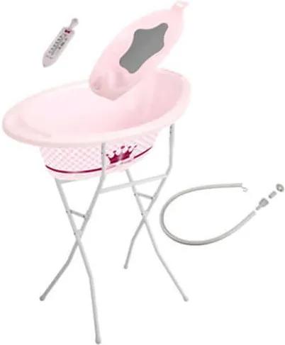 Rotho Babydesign style! 5db-os Fürdető szett - Hercegnő - rózsaszín