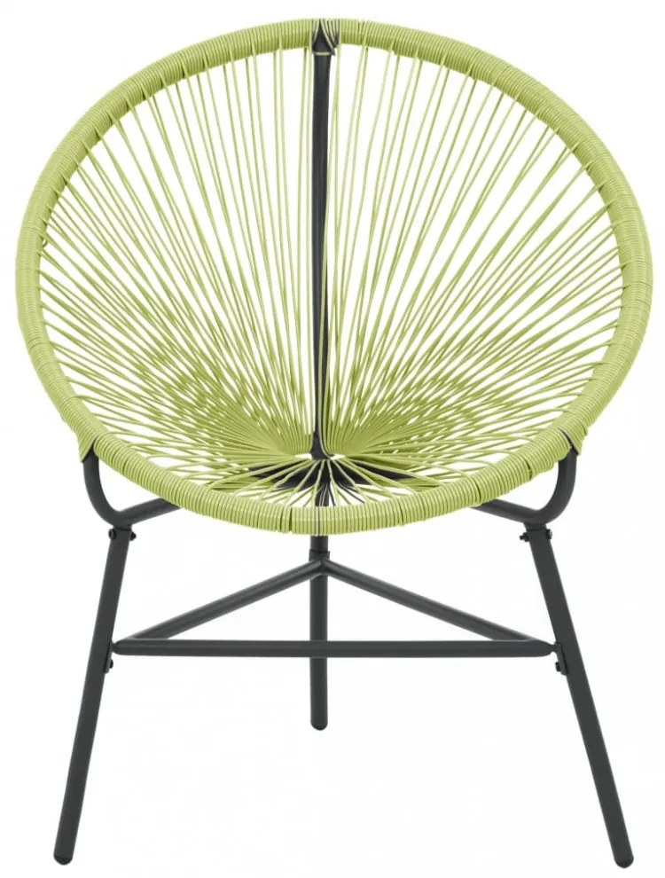 zöld polyrattan kerti Acapulco szék