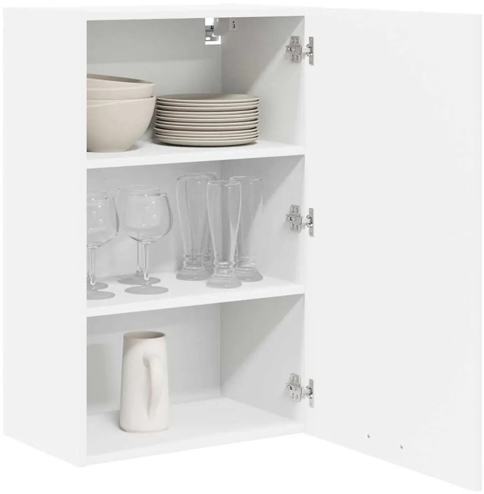 Függő szekrény polcokkal Riga Fehér 50 x 31 x 80 cm Faanyag