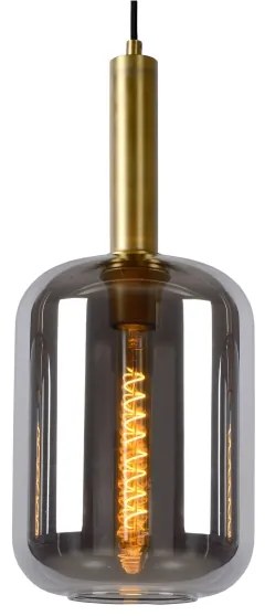 Lucide 45494/03/65 - Csillár zsinóron JOANET 3xE27/40W/230V fekete