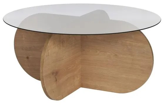 Dohányzóasztal Aeris - Sapphire Oak, Fume