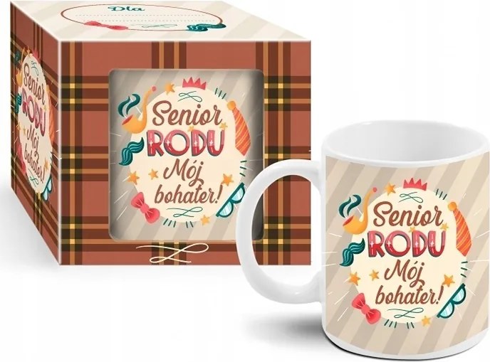 Ajándék Bögre Nagyszülők Napjára Férfi Gadget Idős Család Hős