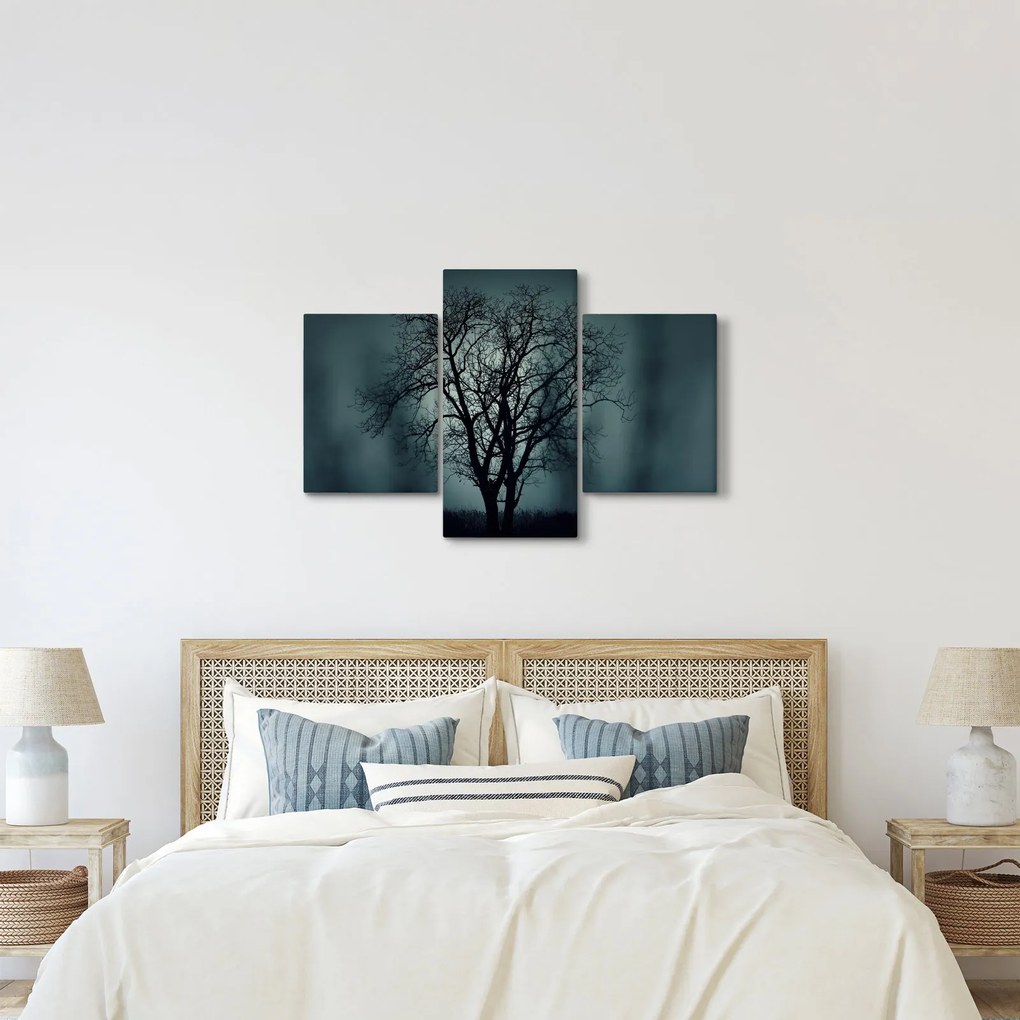 Kép egy fáról napfogyatkozáskor (90x60 cm)